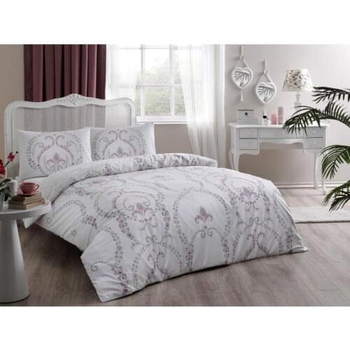 Crown Astra Ranforce Double Personality Duvet cover set Pink