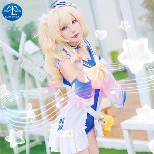 Game Genshin Impact Cosplay Barbara Cosplay Costume Women Barbara Gane Costume Halloween Outfit Fancy Dress Custom Made