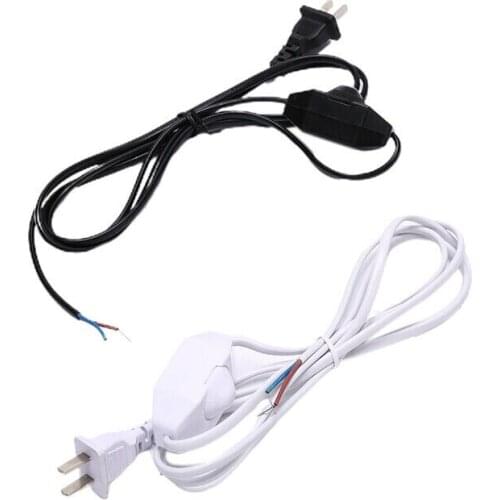 1.8M Dimmable Switch Cable Light Modulator Lamp Line Dimmer Controller Table Lamp power wire AC110V 220V