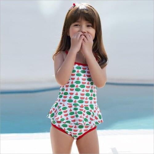 Baby Girl Swimsuit Child Girls Swimwear Cute Cartoon Bathing Kids Swimwear Tankinis Baby Girl Bikini Children Beach Wear