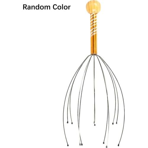 Head Wire Massage Claw Octopus Scalp Massage Claws Clearing Veins Soothing Brain Refreshing Head Relaxer Hair Claw