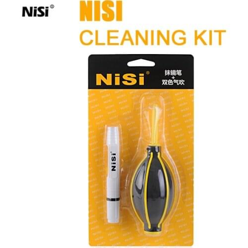 Nisi Camera Cleaning Kit Dust Cleaner Brush Air Blower Wipes Clean Lens pen for Gopro for Camera Lens Canon Nikon Sony Fijifilm