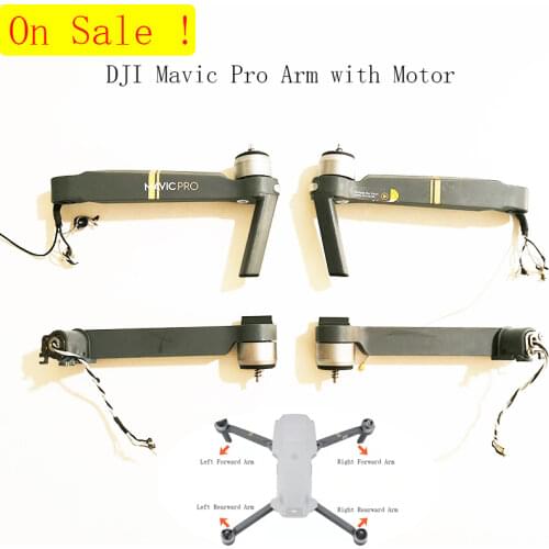 For DJI Mavic Pro Front Arms Back Arms for Left Right Frong Back Arms Replacement(Used)