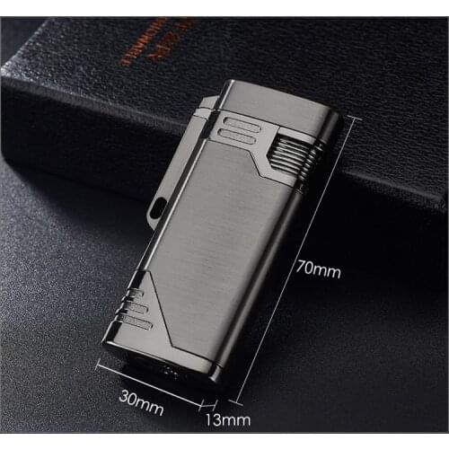 Portable Creative PersonalityLighterClassic Fashion Lighter Cigarette Inflatable Lighter Butane Gas Lighter Gadgets For Man