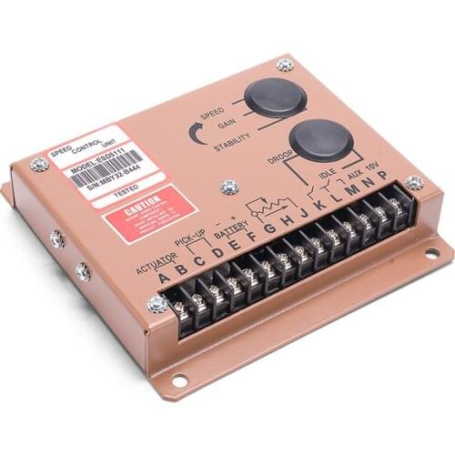 Promotion! Engine Motor Speed Regulator ESD5111 Genset Adjustment Controller Power Supply Ac Generator Part 12V 24V Speed Govorn