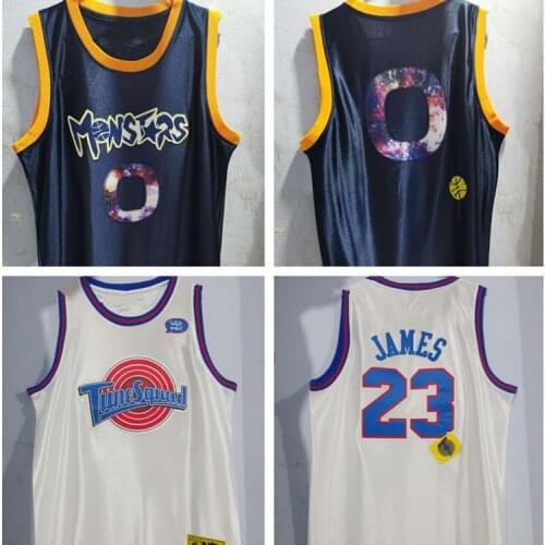 Silk Shirt Air Dunk No.23 Retro Embroidered Jersey Silk Basketball Suit Cool Trend Youth Basketball Jersey Basketball shorts