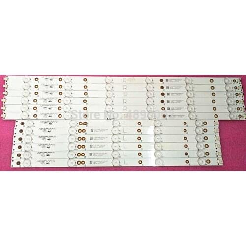 Tira de LED para iluminación trasera para Philips 49 "TV 49PUF6701/T3 GJ-2K15-XM-D2P5C1-490-D611-C1 49puh490 0/88 EVTLBM490E0601