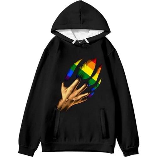 2020 New Arrival LGBT Hoodies 3D Print Men/Women Hoodies Sweatshirts Autumn Winter Trendy Popular Pullover Clothes