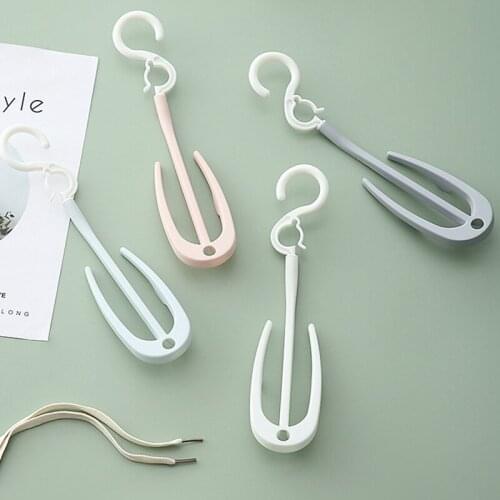 Balcony Shoes Rack Hook Bedroom Drying Shoes Artifact Sandals Multifunctional Home Outdoor Windproof Hanger Daily Necessities