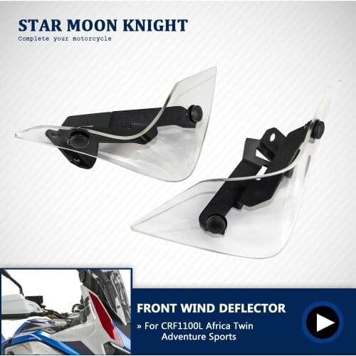 CRF 1100 L Motorcycle Side Windshield Windscreen Handshield Wind Deflector For Honda CRF1100L Africa Twin Adventure Sports 2020