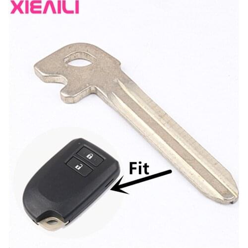 XIEAILI 20Pcs Blank Uncut Remote Smart Key Blade For Toyota New Yaris/Vios S329
