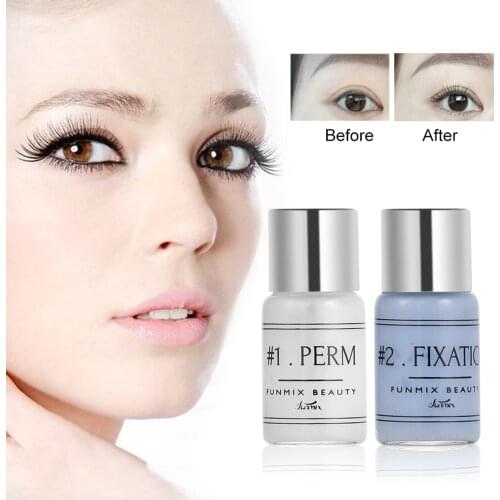 1/2PCS Paste Long-lasting Eyelash Cilia Extension Perm Eyelash Perm Non-stimulate Lift Accessory Eyelashes Curling Fiaxtion Tool