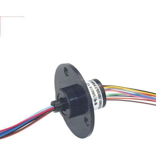 1/3pcsSRC018 electrical rotating conductive slip ring anti-interference integrated slip ring for rotating connector of robot