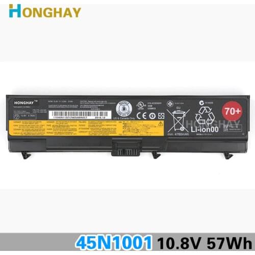 HONGHAY 10.8V 5200mAh Laptop Battery For Lenovo ThinkPad T430 T430I L430 T530 T530I L530 W530 45N1005 45N1004 45N1001 45N1000