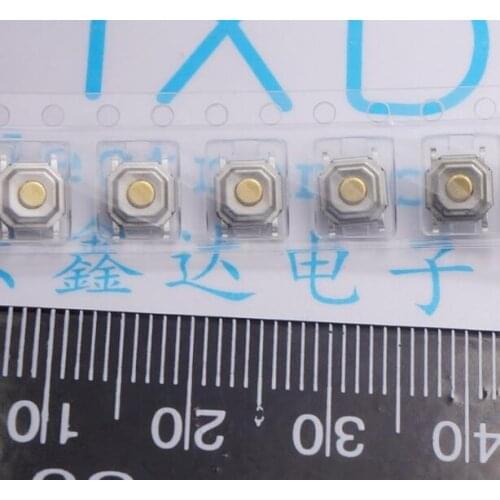Free shipping 10PCS 4*4*1.5mm SMD push button switch micro switches Tact 4x4x1.5 mm best quality