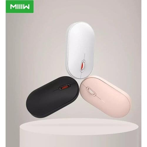 MIIIW Wireless Dual-Mode Mouse Lite ver Bluetooth-compatible4.0BLE RF2.4GHZ 1200dpi Portable Fashion Office Mouse For PC Laptop