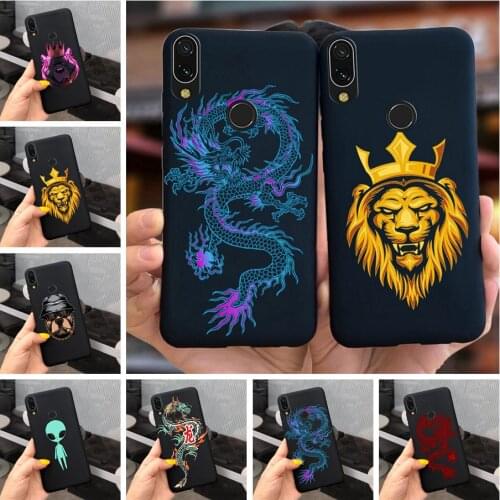 For Xiaomi Redmi 7 Case Soft Silicone Cute Animals Painted Cover For Xiaomi Redmi 7 Redmi7 Phone Cases 6.26'' Soft Fundas Bumper