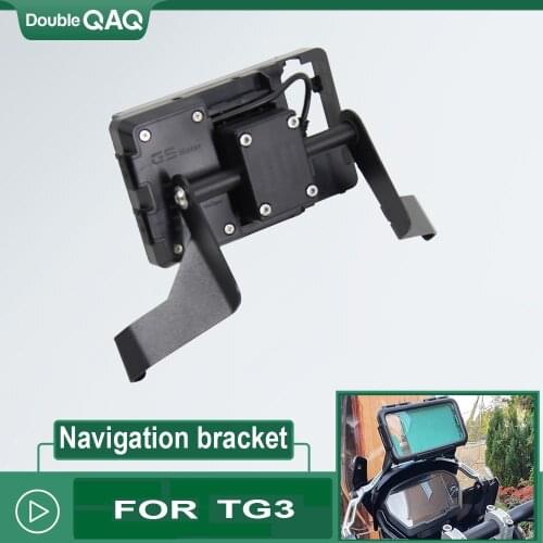 NEW For Triumph Tiger Gen 3 BLACK Motorcycle Accessories GPS Phone Mount Bracket Stand Holder TG3