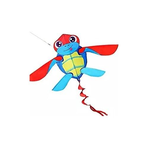 Cartoon Turtle Kite Single Line Kite Flying for Children Kids Outdoor Toys Beach Park Playing With Handle And Line
