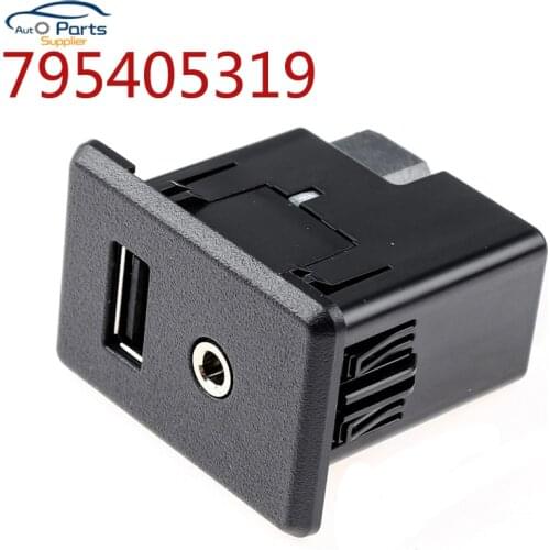 New 795405319 Audio Player USB Receptacle Black Matte 1 USB For Fiat auto repair