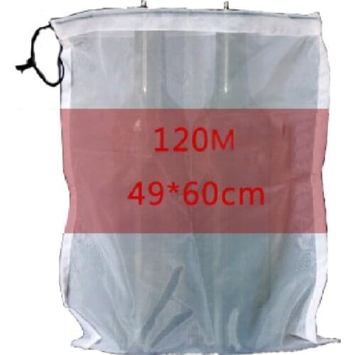 Mesh Bag Wine Filter Bag Food Grade 120/200/300 Mesh Bag For Home Brewing Wine Making Used For Juice Making