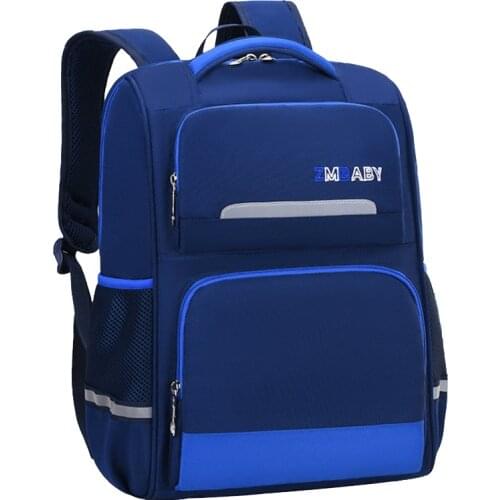 Kids Orthopedic School Bags for Girls Boys Korean Reflective Strip Waterproof Bookbag Children Multifunction School Backpacks
