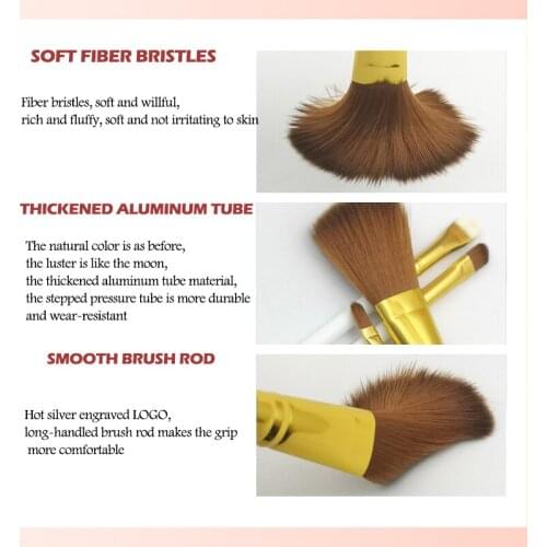 Mixed makeup brush beauty tool makeup brush set eye shadow kabuki eye makeup foundation blush