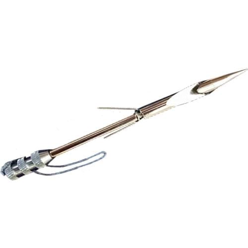 Smart Kingfisher Short Fishing Arrow Slingshot catapult Speargun Bow Sharper Head Stainless Steel Shaft Packing Box