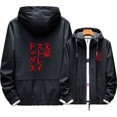 Bungo Stray Dog Role Nakajima Atsushi Cosplay Hoodie Printed Zipper Noctilucent Hot Popular Fashion Casual Winter Thick Jacket