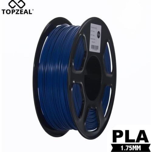 TOPZEAL Dark Blue 3D Printer Filament 1.75mm 1KG 2.20LBS Spool Dimensional Accuracy +/- 0.02mm 3D Printing Materials Supplies
