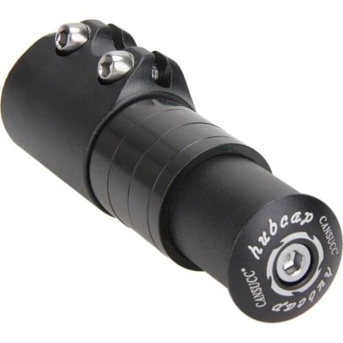 12cm Bicycle Handlebar Extender Fork Stem Rise Up Extension Heads Up Black Bike Fork Extender MTB Mountain Bikes Cycling Part