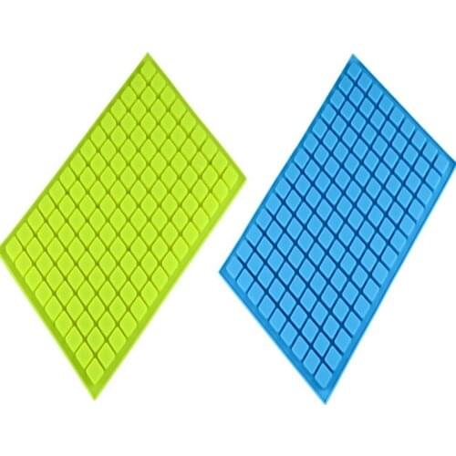 126 Mini Ice Maker Mold Baking moulds Diamond Square Shape Silicone Cube Tray For Kitchen Bar Party