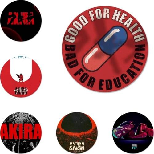 58mm anime Akira 1988 Film Badge Brooch Pin Accessories For Clothes Backpack Decoration gift