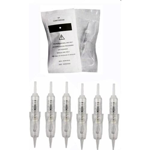 50pcs New Screw PMU Cartridge Permanent Makeup Cartridge Tattoo Needle Cartridge