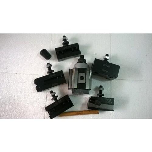 250-300 Piston type quick change tool post set locking tool post set