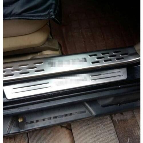 For Hyundai TUCSON 2005 to 2013 Stainless Steel Scuff Plate Door Sill Threshold Strip Welcome Pedal Car Styling Accessories