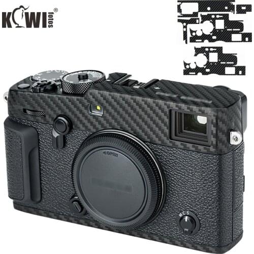 Kiwi Anti-Scratch Camera Body Sticker Cover Carbon Fiber Film Skin For Fujifilm X-Pro3 XPro3 3M Sticker Anti-Slide Grip Holder