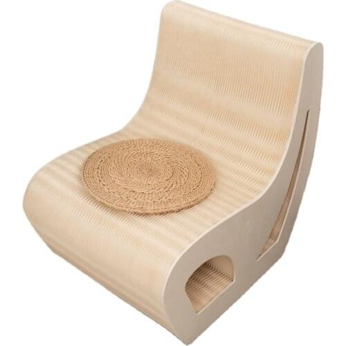 New Product Honeycomb foldable flexible craft paper living room and dining room modern new sofa chair