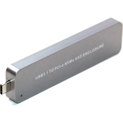 Nvme To Usb Adapter, 10 Gbps Usb3.1 Gen 2 M.2 Pcie Ssd To TYPE-C Card , Usb To M2 Solid State Drive (Key M) Fixed type