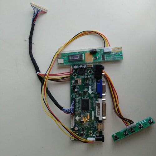 HDMI DVI VGA LCD LED Aduio controller board For 30pin LP156WH1-TLB3/TLC1 LP156WH1-TLC2 1366X768 panel Screen