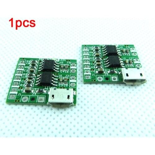 DC 3.7V-5V Micro Class D Stereo Amplifier Board 3W-5W Amp DIY Bluetooth Speaker Module MICRO USB power supply