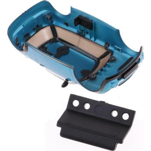 RC 1:28 Flat Running On-Road Car Car Plastic Car Shell Bodywork Blue