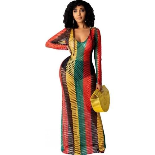 Ropa Mujer Striped Swimwear