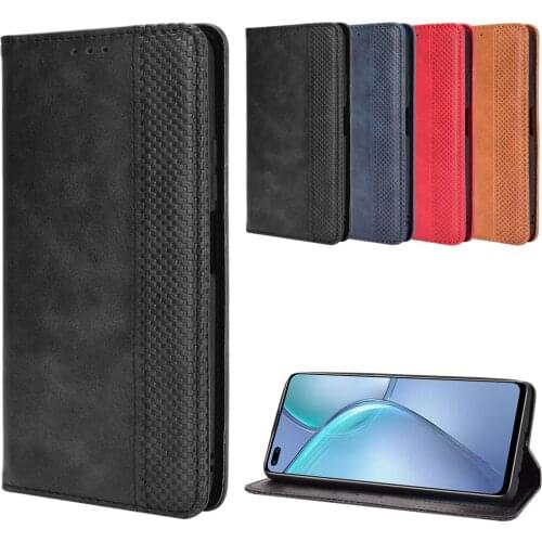 Luxury Retro Slim Leather Flip Cover For Infinix Zero 8 Case Wallet Card Stand Magnetic Book Cover For Infinix Zero8 X687 Case