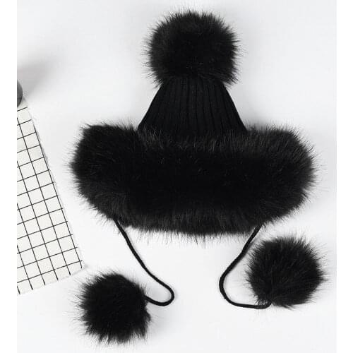 Женские шапки с помпонами Thefound China At AliExpress
