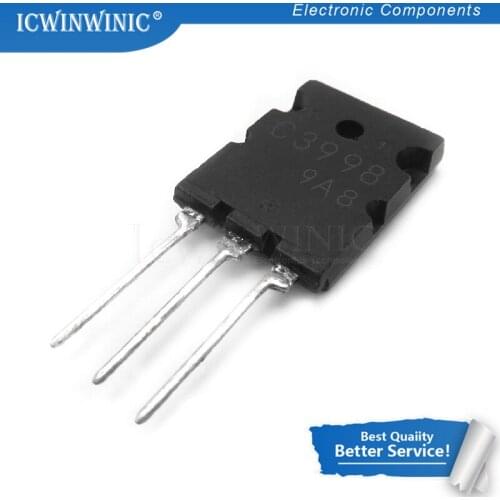 2piece C3998 TO-3P 2SC3998 25A 1500V transistor original In Stock