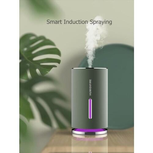 Rechargeable Induction Spray Mist Air Humidifier Home Battery Portable USB Electric Aroma Essential Oil Humidifier Aromatherapy