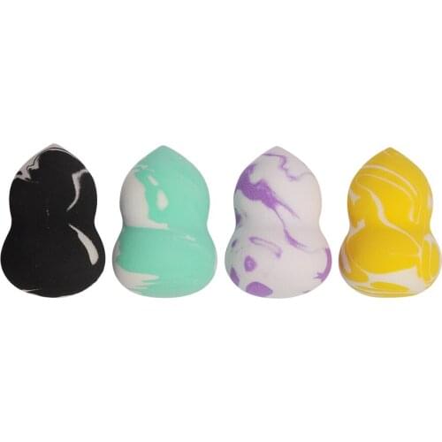 1Pc Gourd Shape Color Makeup Foundation Sponge Cosmetic Puff Powder Make Up Flawless Facial Smooth Face Soft Tools Cosmetic Puff