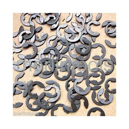 200Pcs 4mm E-Clip / Snap Ring / Circlip
