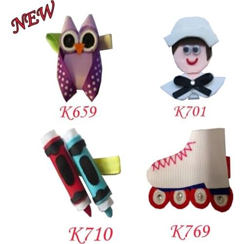 30 pcs unicorn sculpture princess character angel wing JoJ style bows